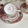 Чайная пара Royal Albert Lady Carlyle 200 мл Англия 1950-1970 гг.