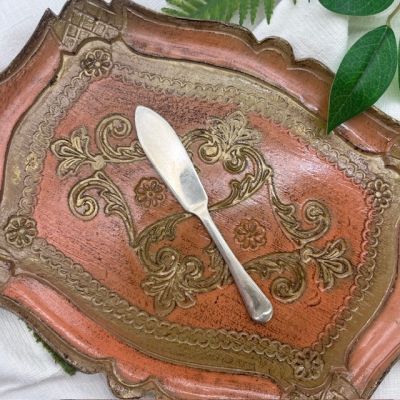 Нож для намазывания Mayell 12 см мельхиор Англия