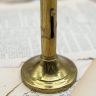 Подсвечник с подъемным механизмом 18 см Франция латунь