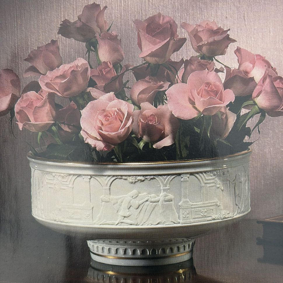Ваза Салатник 27 см Romeo and Juliet Franklin Mint 1987 г.