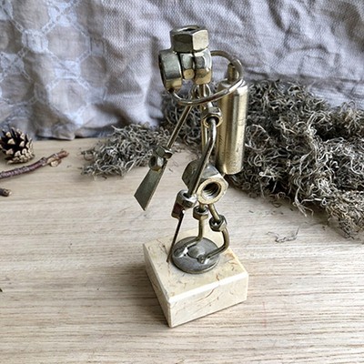 Статуэтка Робот на ониксе