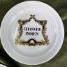 Тарелка десертная под серию Аптечные банки Limoges 20 см фарфор Франция