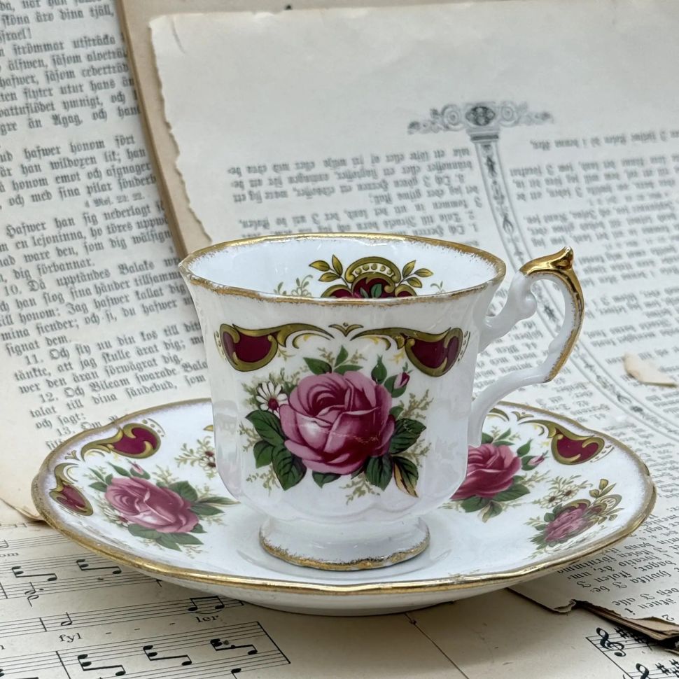 Чайная пара 180 мл Buckingham Elizabethan Англия 