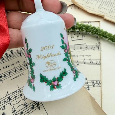 Колокольчик рождественский 2001 Hutschenreuther Германия