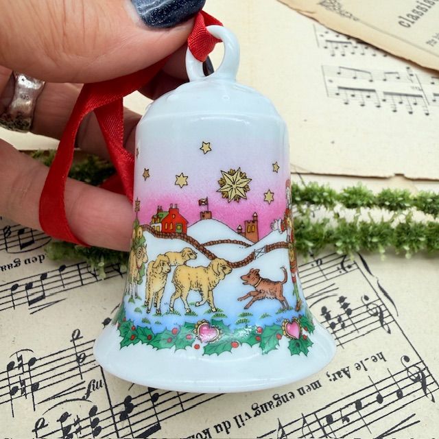 Колокольчик рождественский 2001 Hutschenreuther Германия