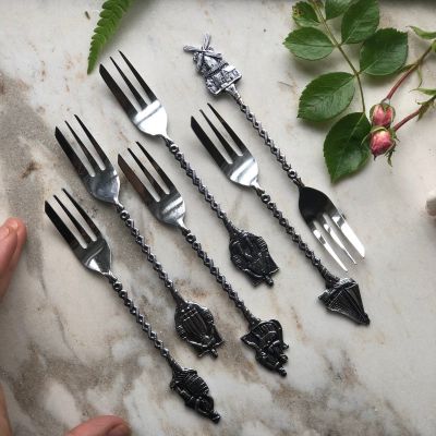 Вилка десертная 13 см набор 6 шт.