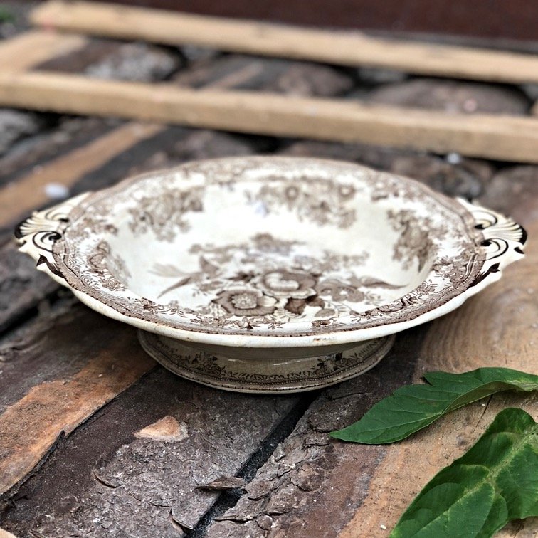 Тарелка Asiatic pheasants (Fasan) Gustavsberg Швеция 100 лет