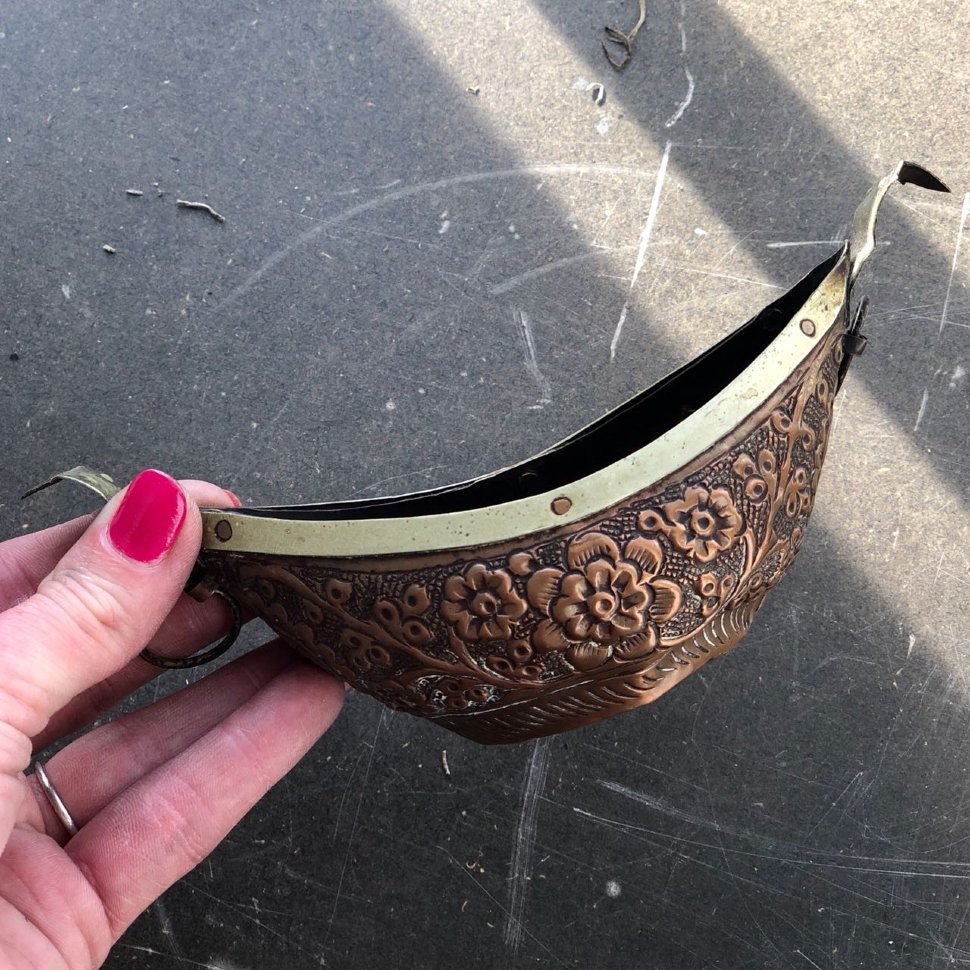 Подсвечник ладья Цветы