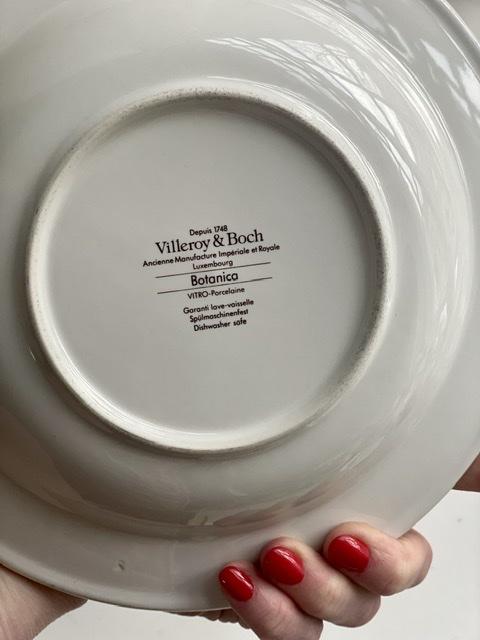 Тарелка глубокая Botanica Valeriana officinalis ВиллеройБох 22 см 2 категория