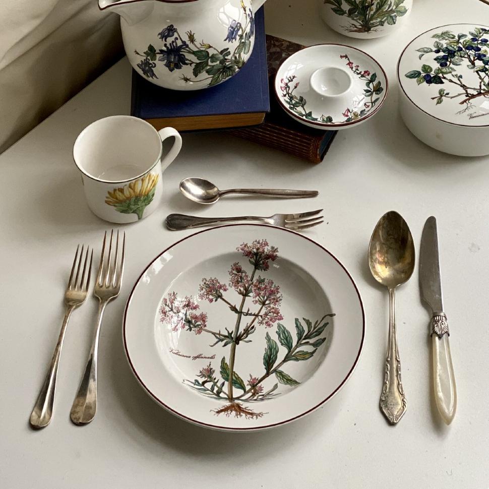 Тарелка глубокая Botanica Valeriana officinalis ВиллеройБох 22 см 2 категория