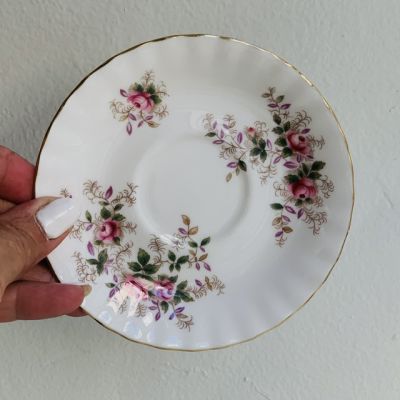 Блюдце Royal Albert Lavender Rose 1961 г. 13 см Англия