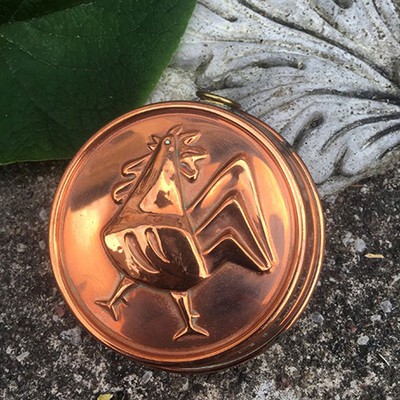 Форма для выпечки 10 см Петушок медь