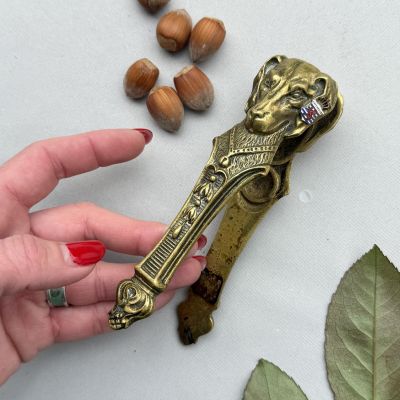 Орехокол Собака 14 см латунь Люксембург 