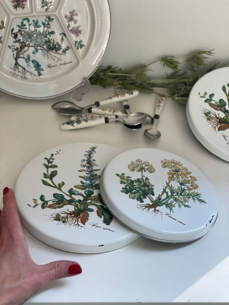 Накладка эмалированная Botanica ВиллеройБох 20 см на плиту