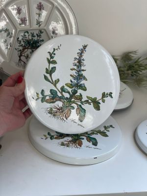 Накладка эмалированная Botanica ВиллеройБох 20 см на плиту