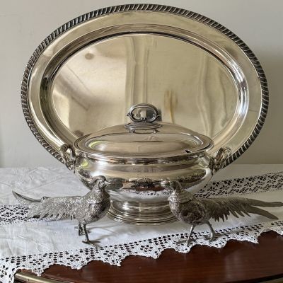 Статуэтка Фазан пара 29 см Франция 