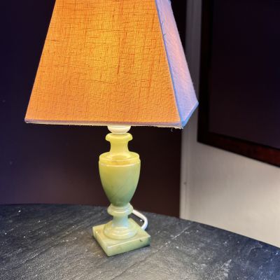 Лампа настольная Genuine Alabaster 23 см мраморный оникс Италия