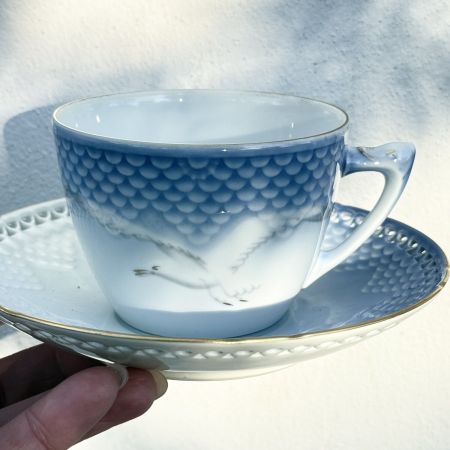 Чайная чашка Чaйка Bing & Grondahl 230 мл Дания 1940-1960 г.г. 