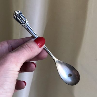 Ложка кофейная буква Н