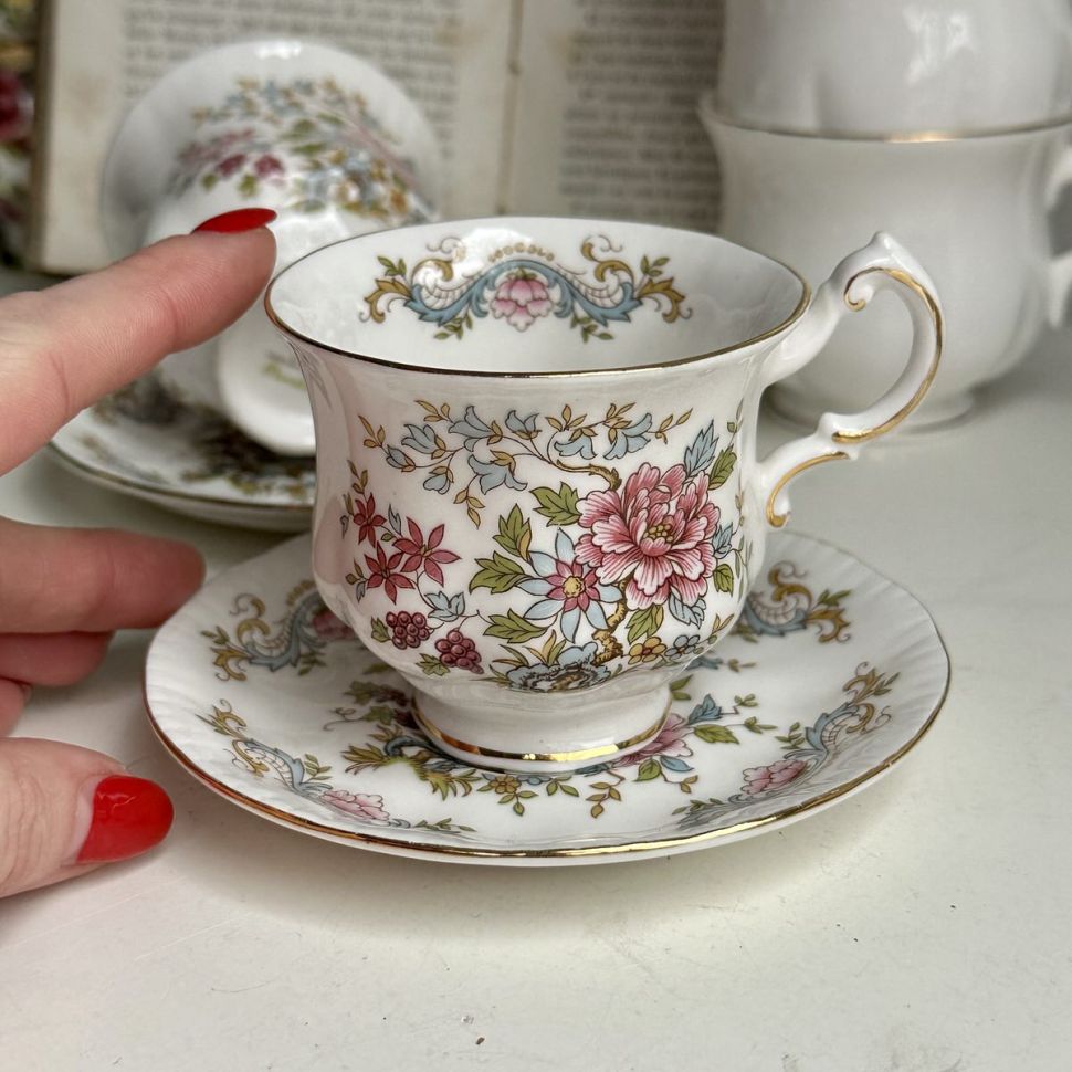 Кофейная пара Royal Standard Mandarin 130 мл Англия уценка