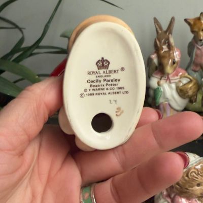 Статуэтка Beatrix Potter Cecily Parsley Англия