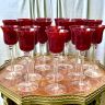 Бокал красный 300 мл хрустальное стекло Франция