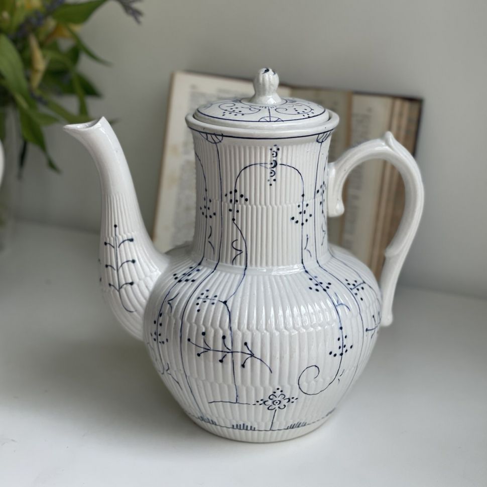 Чайник Indisch Blau 1,6 л Boch Бельгия 1900-е годы
