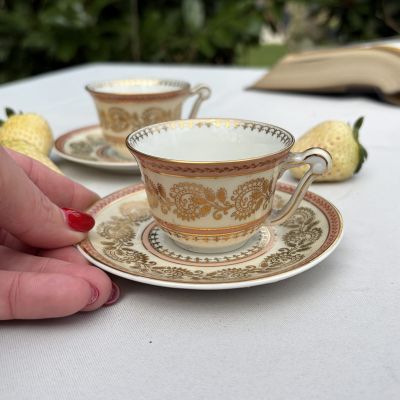 Кофейная пара Limoges Raynaud&Co 60 мл фарфор Франция 