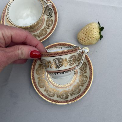 Кофейная пара Limoges Raynaud&Co 60 мл фарфор Франция 