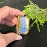 Шкатулка розария Дева Мария 5 см латунь Чехословакия