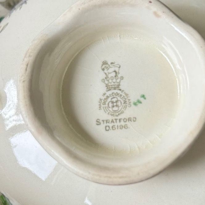 Бульонная пара Royal Dolton Stratford 300 мл Англия 