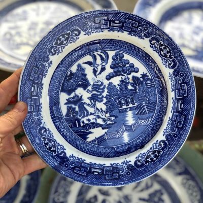 Тарелка 19 см Шинуазри Gustafsberg Willow Швеция