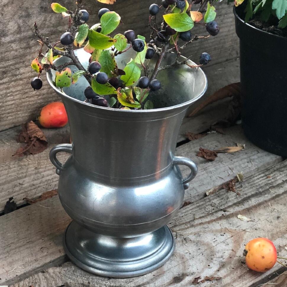 Ваза 13,5 см Scandia Tenn олово