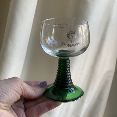 Бокал на зеленой ножке Angel-Wien 110 мл стекло