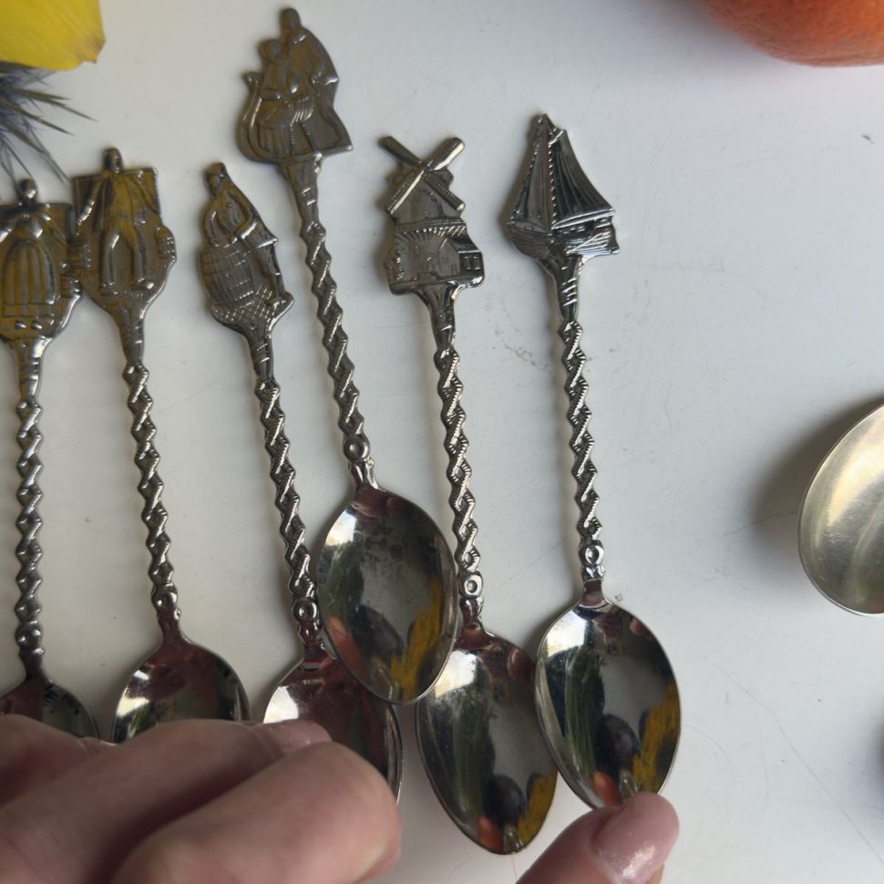 Ложка кофейная Novalux 12 см серебрение Голландия