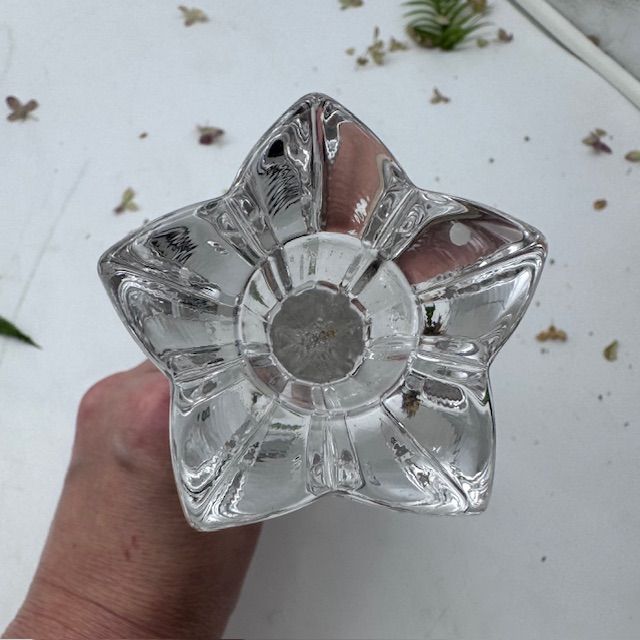 Подсвечник Nachtmann Цветок 23 см хрусталь Германия