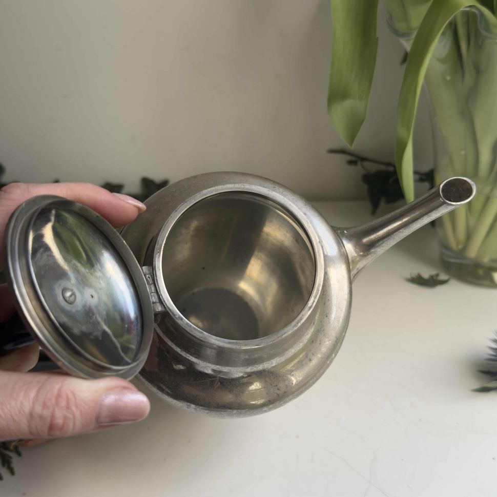 Чайник кофейник 1,2 л J. N. Daalderop&Zonen серебрение