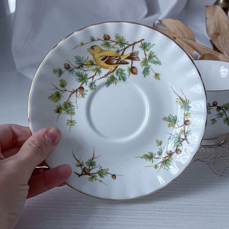 Чайная пара Royal Albert Woodland 220 мл Англия