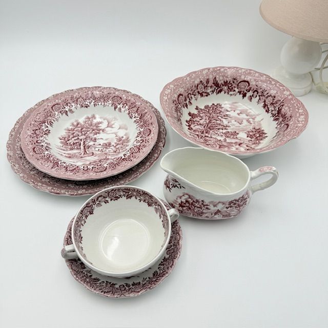 Бульонная пара W.H.Grindley and Co. Country Style 300 мл Англия