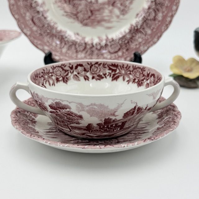 Бульонная пара W.H.Grindley and Co. Country Style 300 мл Англия