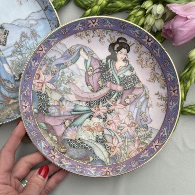 Тарелка Royal Doulton Orchid Maiden 21 cм Англия