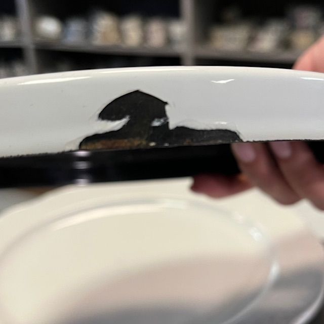 Накладка эмалированная Botanica ВиллеройБох 20 см на плиту уценка