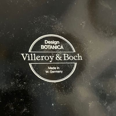 Накладка эмалированная Botanica ВиллеройБох 20 см на плиту уценка