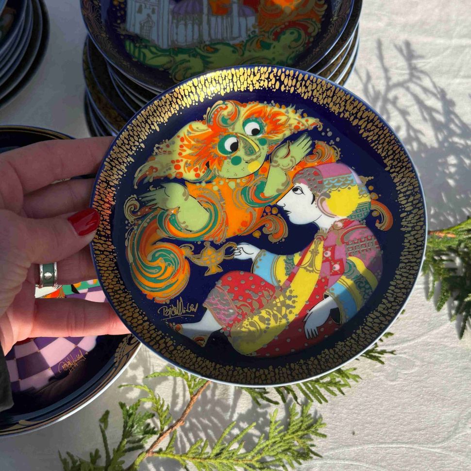 Тарелка Rosenthal 1001 ночь Аладдин 16 см Studio-linie Германия