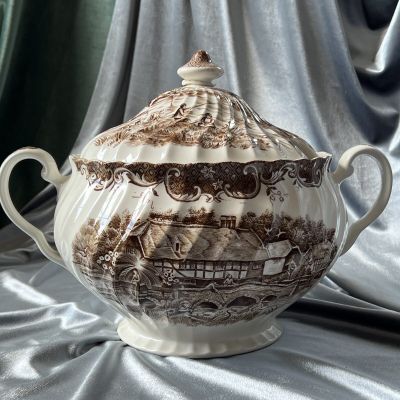 Супница Johnson Brothers English Country Life 4 л Англия реставрация