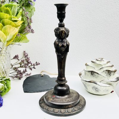 Подсвечник в античном стиле 35 см бронза