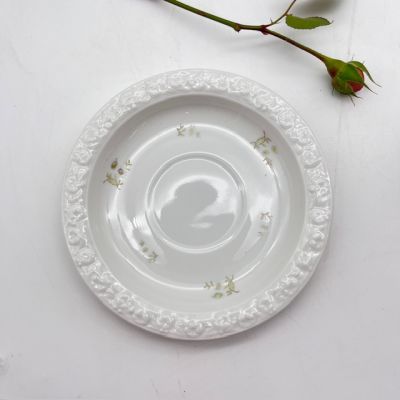 Чайная пара Rosenthal Maria Classic Rose бирюзовые цветы 200 мл Германия нюанс