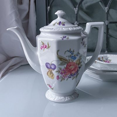 Чайник кофейник Rosenthal Maria Мейсенский букет 1,5 л Германия  