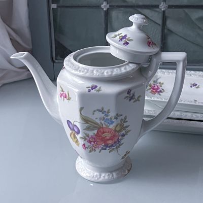 Чайник кофейник Rosenthal Maria Мейсенский букет 1,5 л Германия  