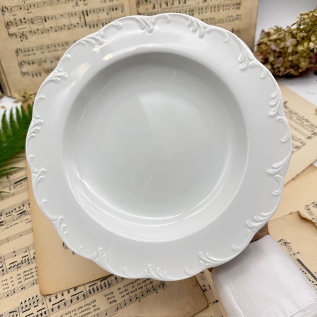 Тарелка глубокая Rosenthal Monbijou белый 23 см Германия